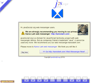 Tablet Screenshot of java2script.org
